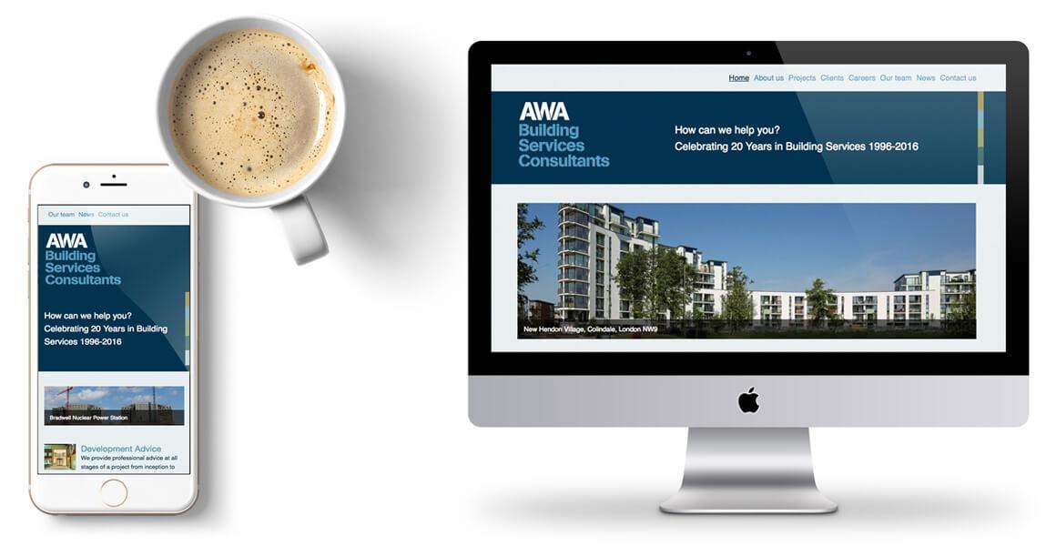 Responsive website design AW Ai