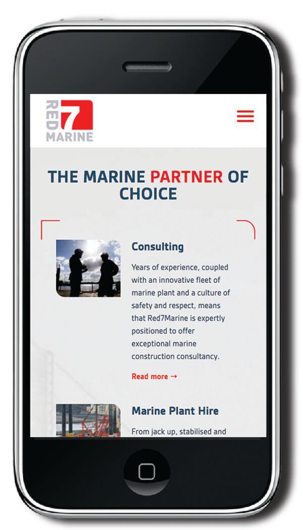 On brand mobile web design